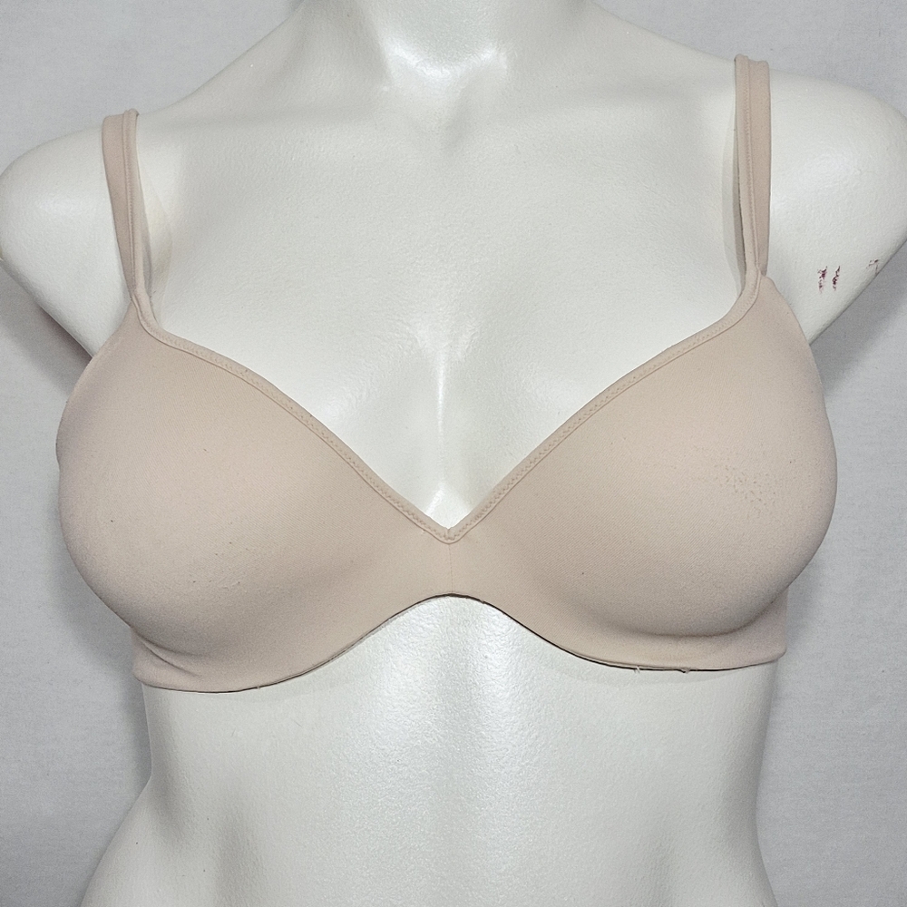 38C Hanes HC13 Barely There 4540 BTT0 Invisible Lift Underwire‎ Bra Beige